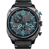 Amazon.com: AVI-8 Mens 45mm Hawker Hunter Retrograde